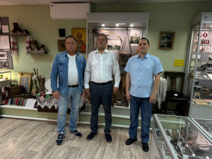 Гостем музея стал заместитель председателя Совета Федерации Константин Косачев